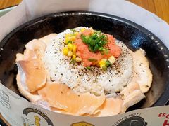 明太子黑椒三文魚飯-pepper lunch(形点店)