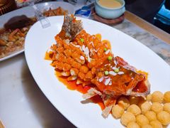 松鼠桂鱼-吴越荣记苏州菜·松鼠桂鱼100%活鱼现做(月光码头店)