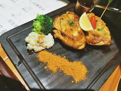 炙烤厚切鸡扒-缦云里花园餐厅