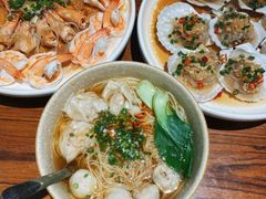 海鲜混沌面-全渔村小海鲜