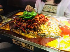 四块豆花重庆烤鱼-探鱼·鲜青椒爽麻烤鱼(广州花都来又来店)