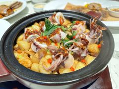 干葱酱焗鱿鱼-潮州府·潮菜·砂锅粥(徐家汇店)