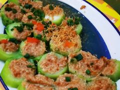 蒜蓉蒸丝瓜-桥东喜碧海鲜街(水东街店)