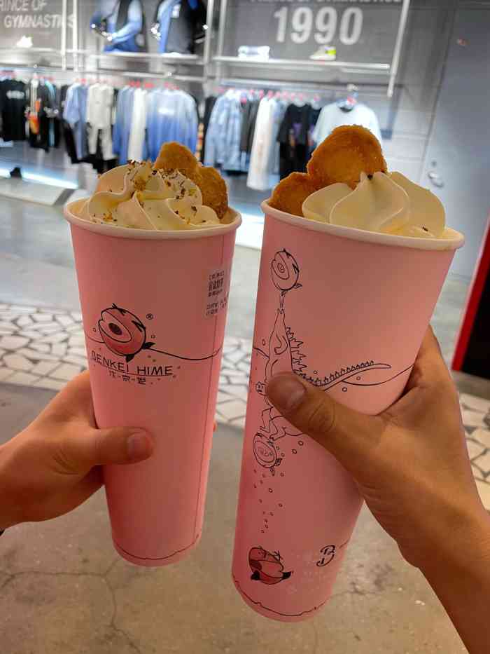汴京姬benkei hime(美罗城店)-"这家盲盒奶茶最近抖音很火,也去凑个