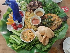 -沐毫傣泐云南菜孔雀宴•手抓饭傣味烧烤(曼听店)