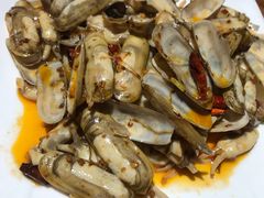 -东来菜馆•手抓海鲜家常菜•海鲜锅贴(鸽子窝店)