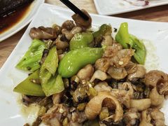 辣椒炒大肠-盛燕泥丁粥