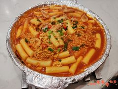 明虾米条辛拉面-釜山美食韩国炸酱面(长大店)