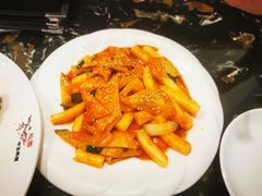 鱼饼炒年糕-桃园中华料理炸酱面(燕儿岛路店)