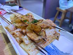 烤娃娃菜-八条友鲜货烧烤·脆皮烤鱼(石岩旗舰店)