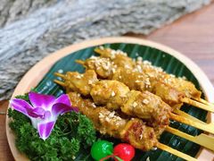 沙爹鸡肉串-樾餐厅泰式海鲜火锅(民歌湖店)