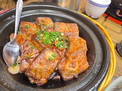 -廖师傅大蒜炒腊肉(袁家岭店)
