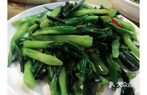 Qiang Sauce Stir-fried Mustard Greens