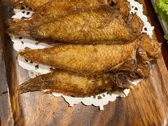 香煎英哥鱼-金穗园·砂锅粥.醉鸡煲火锅(长寿路店)