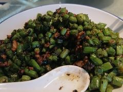 榄菜肉松四季豆-鑫小城故事·砂锅·排骨藕汤(兴业路店)