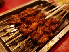 特色碳烤羊肉串-老兰家传统烧烤炒菜泡馍(小南门店)