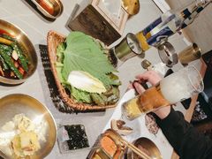 -草家酱蟹炭火烤肉店(珲春南路一店)