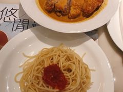 咖喱吉列豬扒意粉-翠华餐厅(百老汇店)