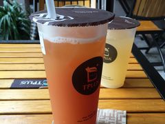 葡萄柚绿茶-TPLUS茶家(上海商城南京西路店)