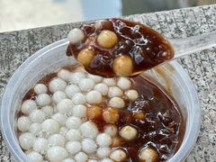 桂花赤豆糊圆子-潘玉麟糖粥