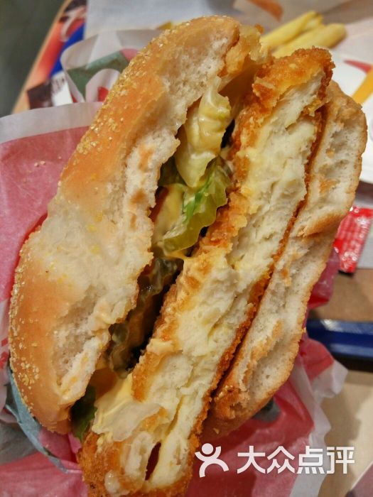 汉堡王(爱琴海店)爆浆芝士鸡排堡图片 - 第763张