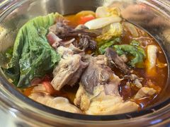 -满格嗦新疆椒麻鸡火锅.炒米粉(川大江安校区店)