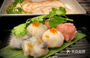 Cheese-Stuffed Trio Balls
