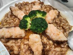 油醋汁羊肚菌肉饼-广州酒家(昌岗地铁站店)
