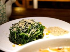 芝麻盐菠菜-玲珑·新粤菜(安华汇店)