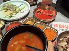 -草家酱蟹炭火烤肉店(珲春南路一店)