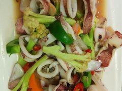 炒鱿鱼-文仔海鲜馆