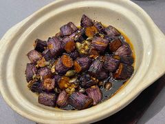 活泥螺烧紫茄-富邦大酒店-愉月轩中餐厅