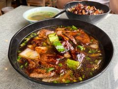 酱爆猪肝汤面-腔调面(斜土路店)
