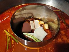 番茄鸳鸯锅-谭鸭血老火锅(万象九宜城店)
