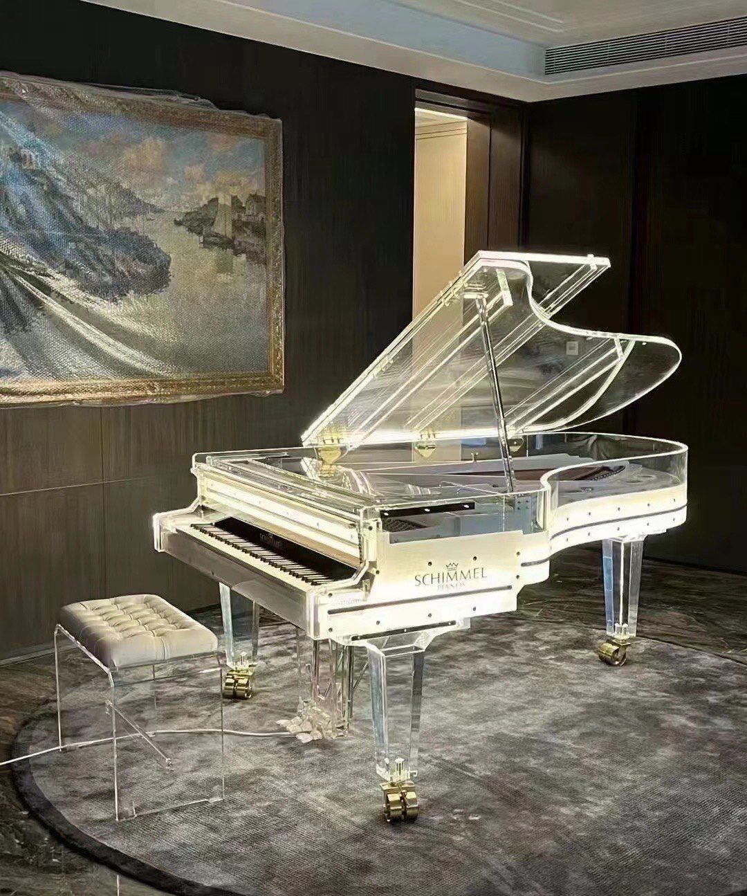 水晶钢琴美炸了 🎹✨