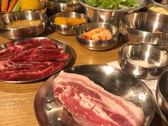 刀鞘五花肉-姜虎东白丁烤肉(恒隆广场店)