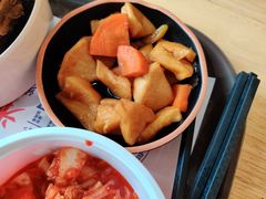 爽口萝卜-万和春排骨砂锅米饭(新业广场店)