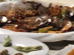 -东北烧烤铁锅炖水库鱼