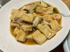 鲍汁海鲜豆腐-老刘私厨猪脚饭