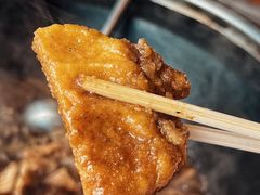 贴饼子-铁锅炖灶台鱼老三炖鱼馆