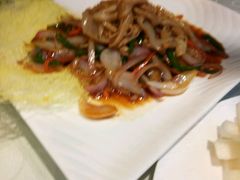 青椒炒鸭肠-湖庭壹品鸭王·传统北京烤鸭·别墅私房菜·庭院宵夜(江宁店)