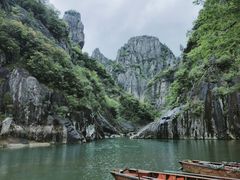 -楠溪江石桅岩