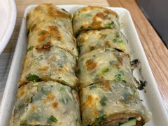 葱饼牛肉卷-台北楚楚园馅饼粥(虹桥南丰城店)