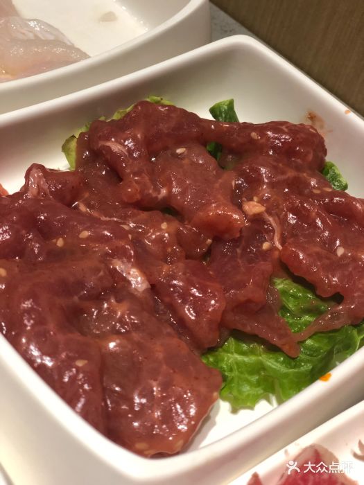 海底捞火锅(城西银泰店)捞派滑牛肉图片