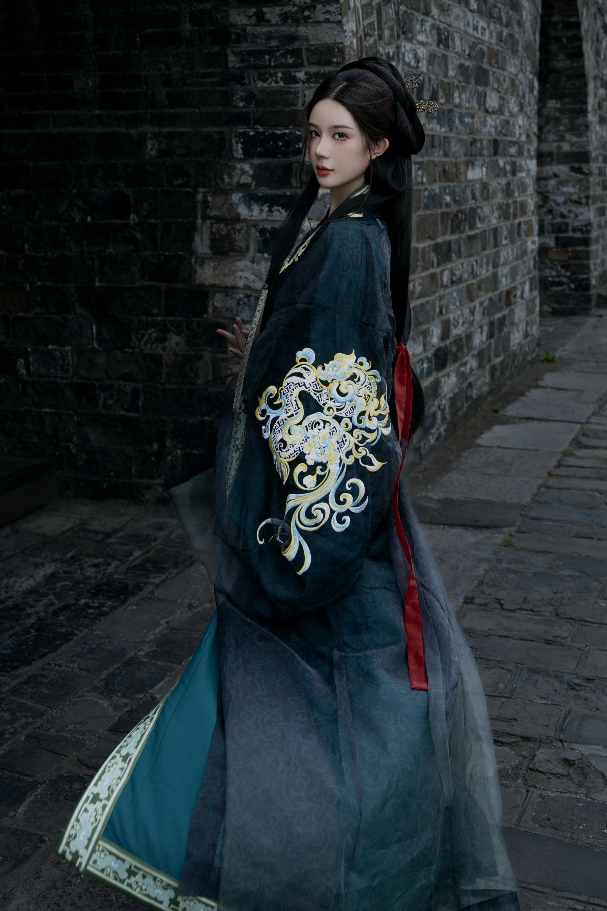 客片分享之南京明城墙战国袍