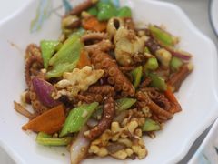 酱爆八爪鱼-常家活海鲜小吃(仅一家无分店)