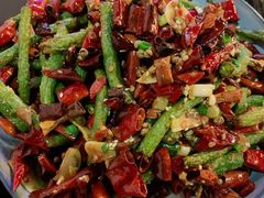 干煸四季豆-味纯私房菜江湖菜·烧烤.羊蝎子(卡尔店)