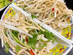 葱油豆腐丝-芦月轩羊蝎子(北蜂窝店)