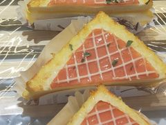 熏鸡烧烤三明治-小嘟来烘焙店