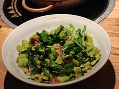 风吹肉炒嫩蚕豆-吃饭皇帝大(长宁龙之梦店)